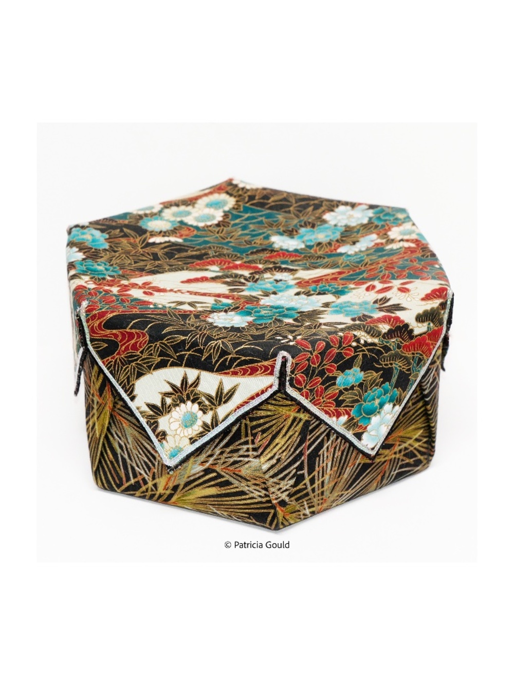 New - handmade cloth jewelry box - One of a kind